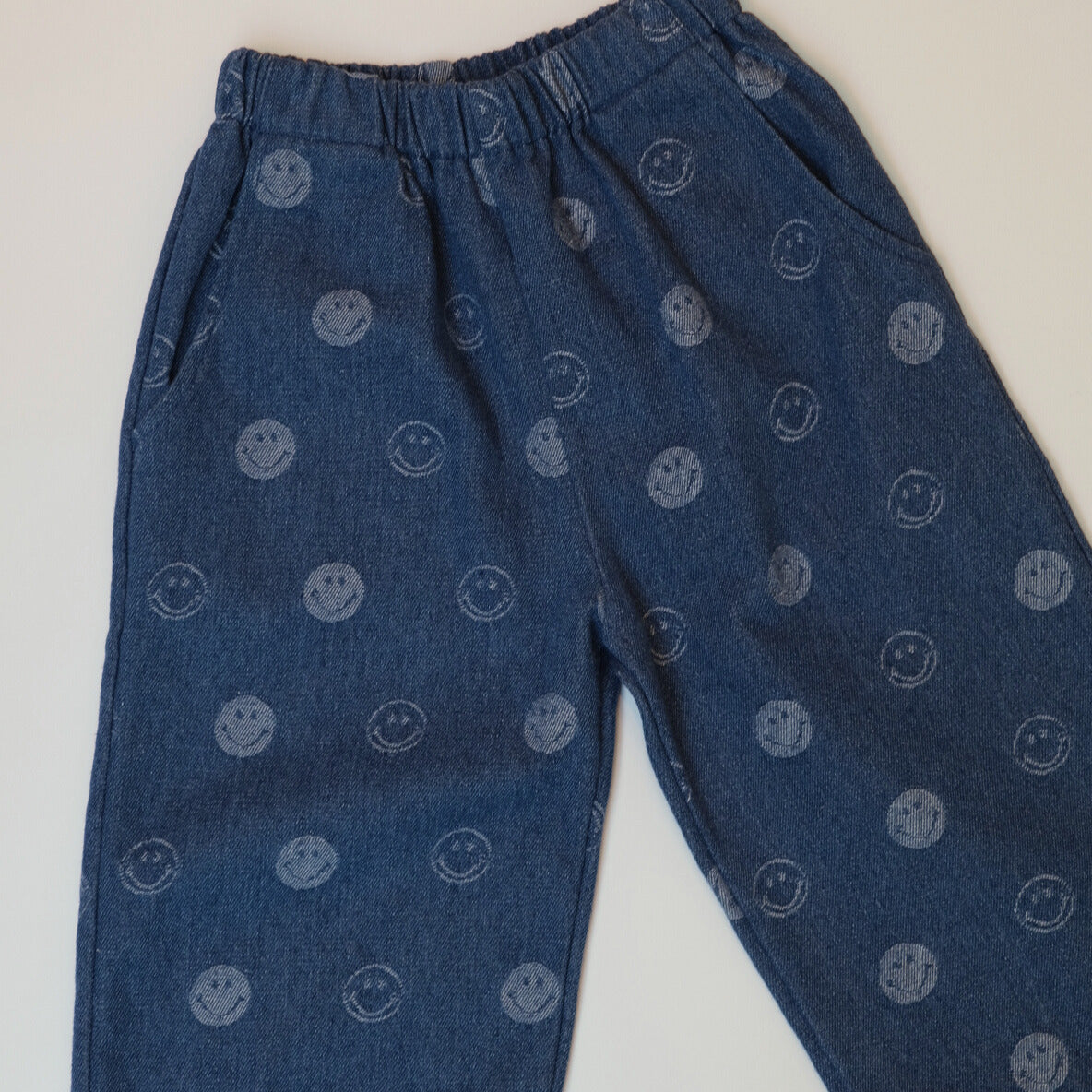 Smiley Denim Pants