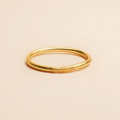 Mantra Gold Bangle