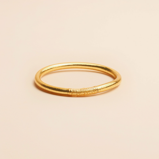 Mantra Gold Bangle