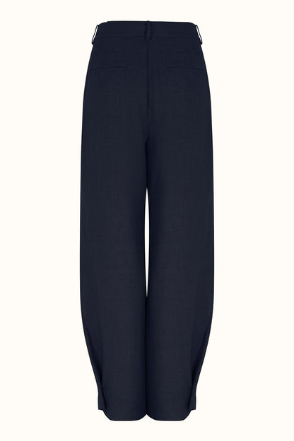 108 Clendis Tappered Button Detail Pant